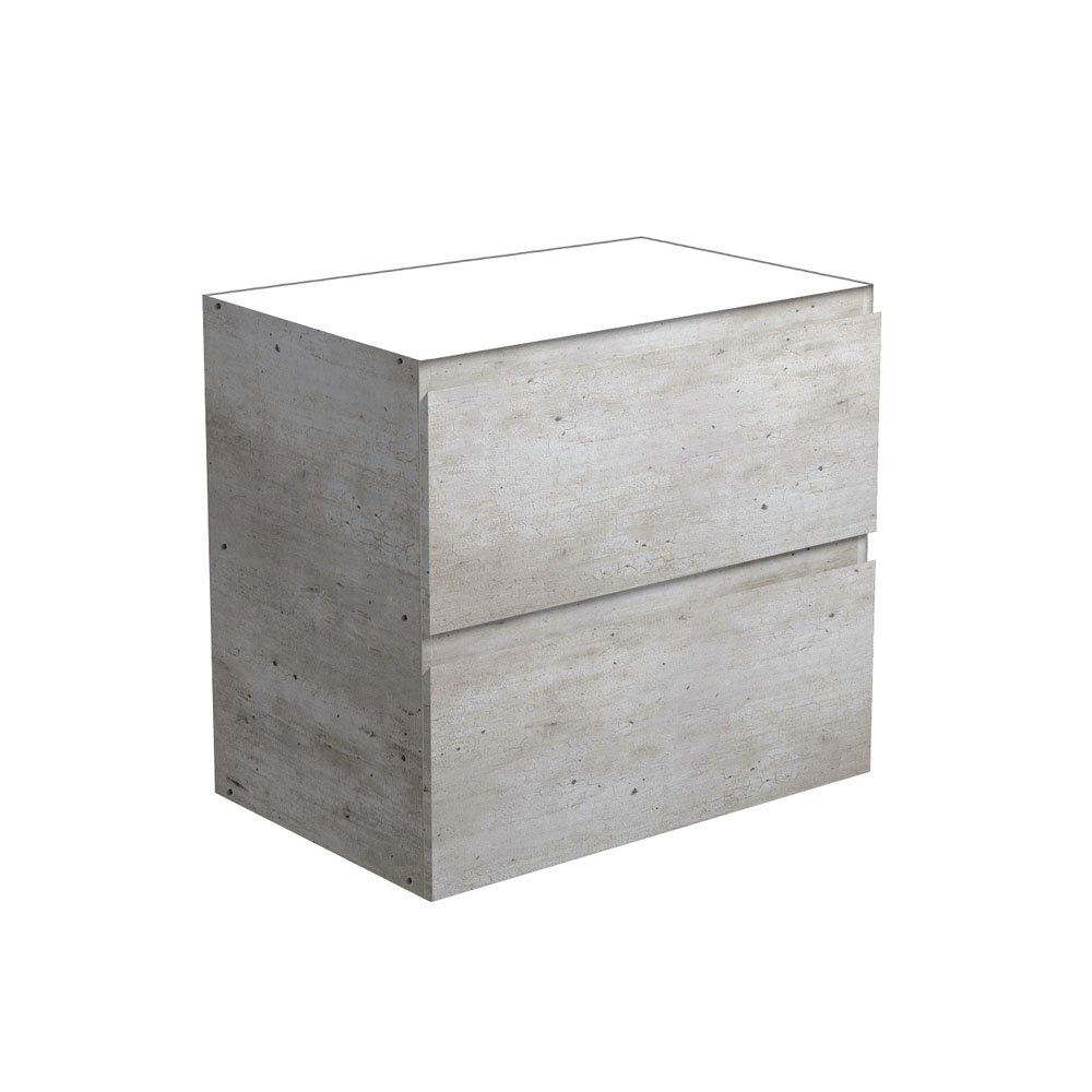 Amato 750mm Wall Hung Cabinet With Solid Panels - Image 5