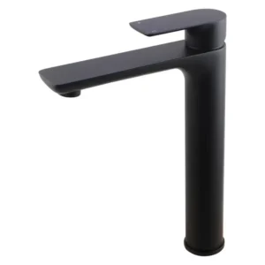Aquaperla Ova Tall Basin Mixer – Black