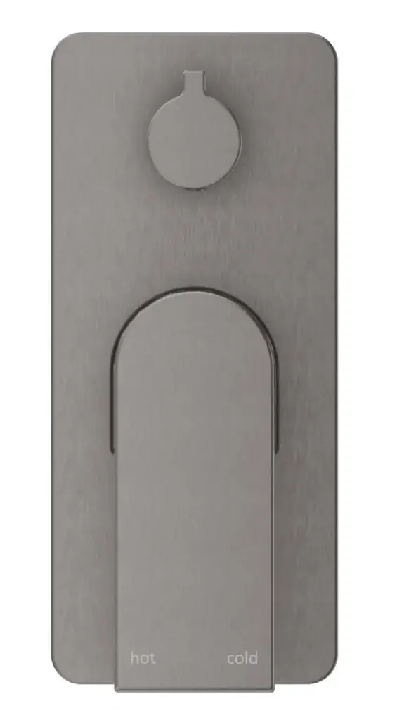 Bellavista Beki Shower Mixer Diverter - Gun Metal - Image 2