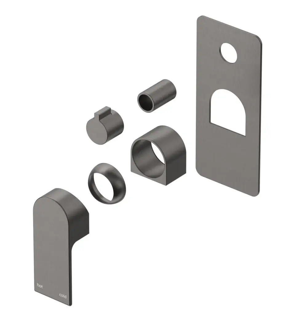 Bellavista Beki Shower Mixer - Gun Metal - Image 4