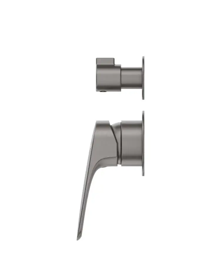Bellavista Kaza Shower Mixer Diverter 2P - Gun Metal - Image 3