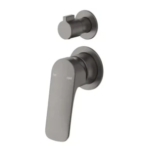 Bellavista Kaza Shower Mixer Diverter 2P – Gun Metal
