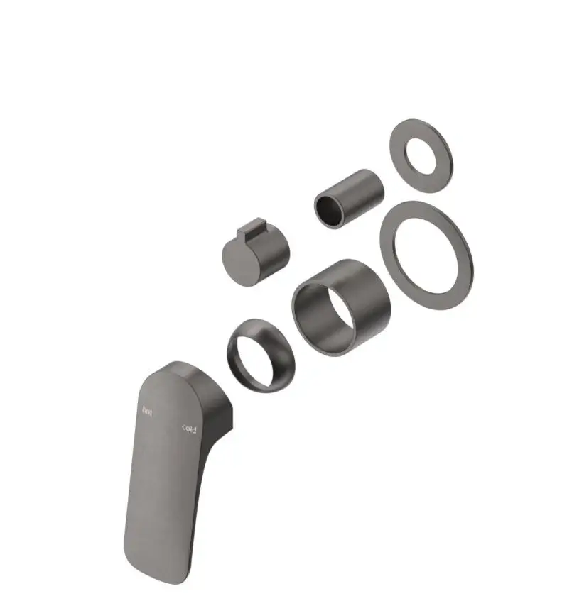 Bellavista Kaza Shower Mixer Diverter 2P - Gun Metal - Image 4