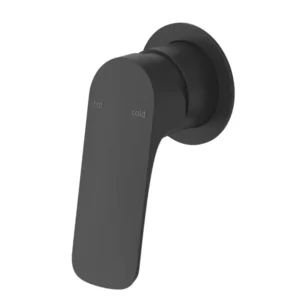 Bellavista Kaza Shower Mixer Round Plate – Black