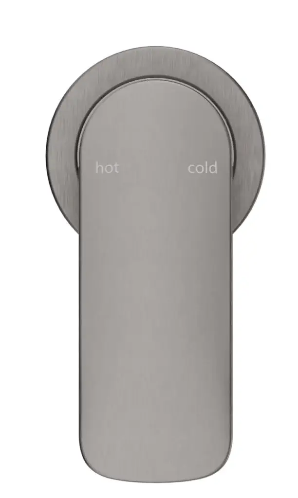 Bellavista Kaza Shower Mixer Round Plate - Gun Metal - Image 2