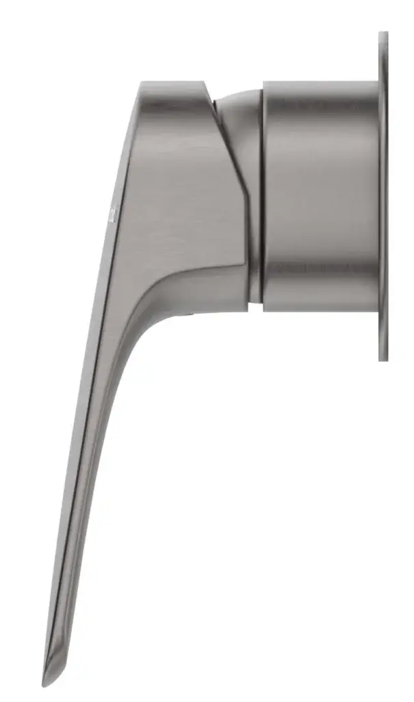 Bellavista Kaza Shower Mixer Round Plate - Gun Metal - Image 3