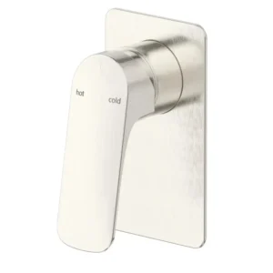 Bellavista Kaza Shower Mixer Square Plate – Brushed Nickel