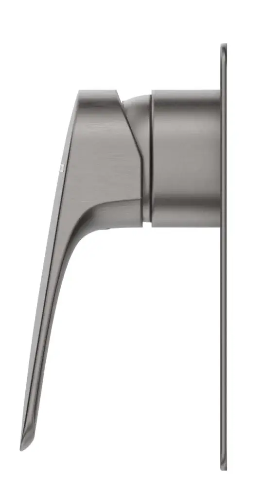 Bellavista Kaza Shower Mixer Square Plate - Gun Metal - Image 3
