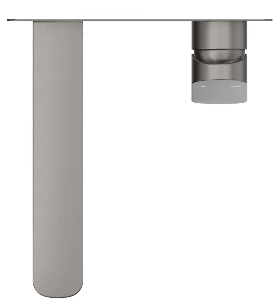 Bellavista Kaza Wall Spout Combo - Gun Metal - Image 3