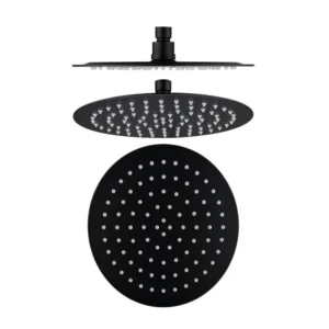 Bellavista Mica Shower Head 250mm – Black