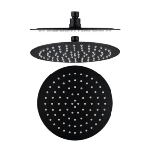 Bellavista Mica Shower Head 300mm – Black