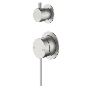 Bellavista Mica Shower Mixer Diverter 2P – Brushed Nickel