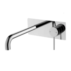 Bellavista Mica Wall Spout Combo Curved Spout 1P – Chrome