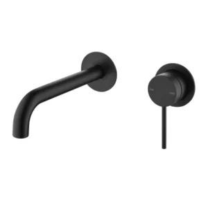 Bellavista Mica Wall Spout Combo Curved Spout 2P – Black