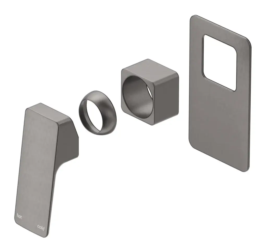 Bellavista Tiago Shower Mixer - Gun Metal - Image 4