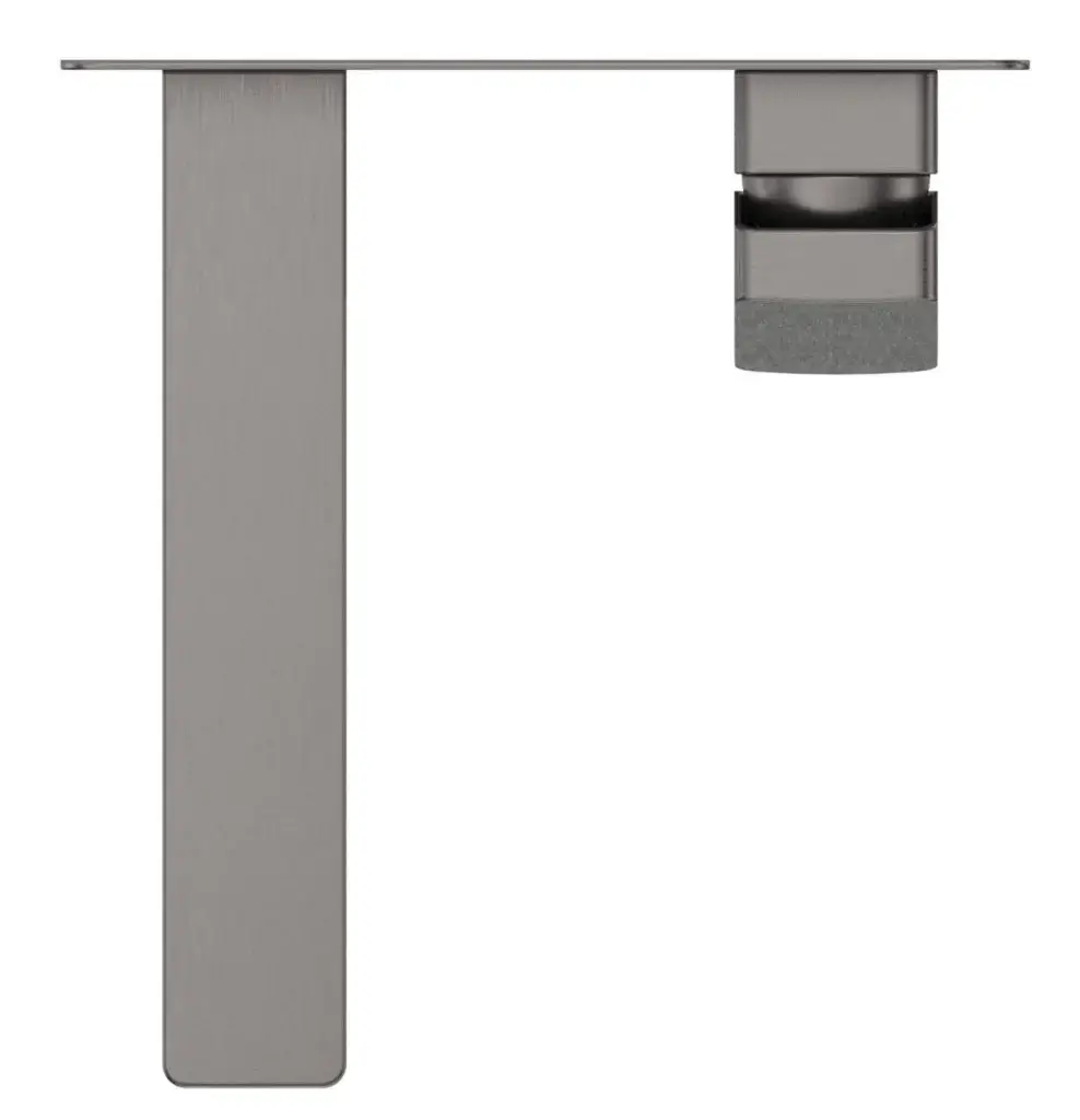 Bellavista Tiago Wall Spout Combo - Gun Metal - Image 3