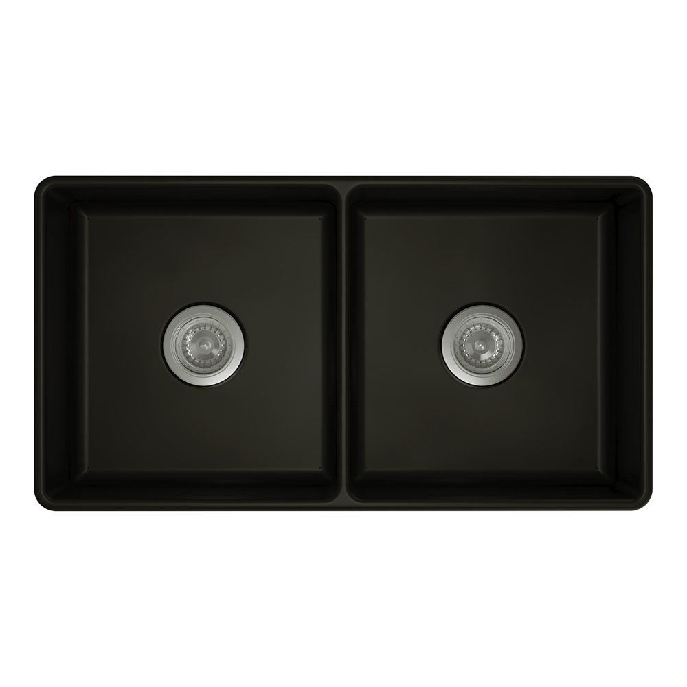 Benson Double Butler Sink Large, Matte Black, 34.5L, 34.5L - Image 4