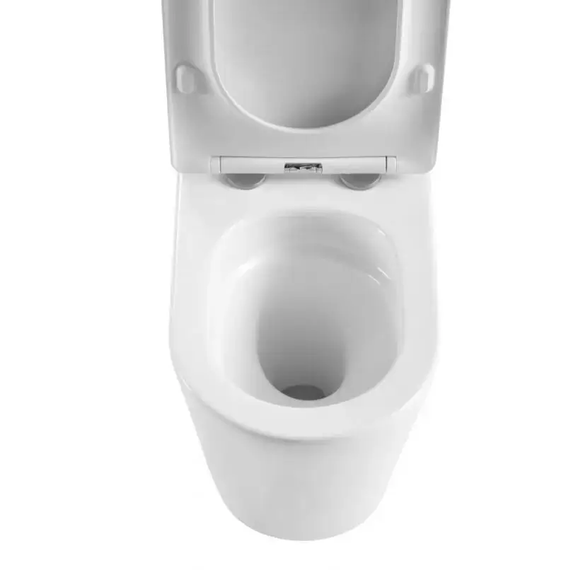 Cara Care Back To Wall Rimless Toilet Suite - White - Image 3
