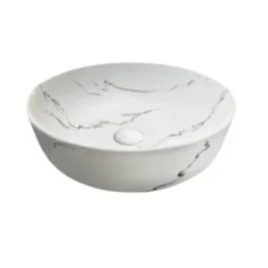 Carrara Above the Counter Basin Matte White – PPS5004