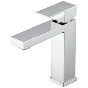 Chao Short Basin Mixer – Chrome , Black