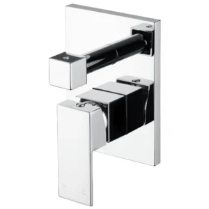 Chao Shower Mixer With Diverter – Chrome , Black