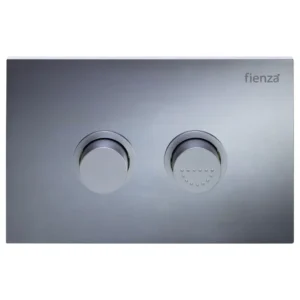 Feinza R&T Raised Care Flush Buttons – Chrome