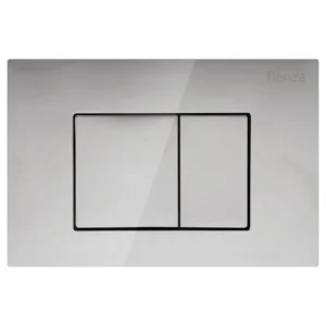 Feinza R&T Square Flush Buttons – Chrome
