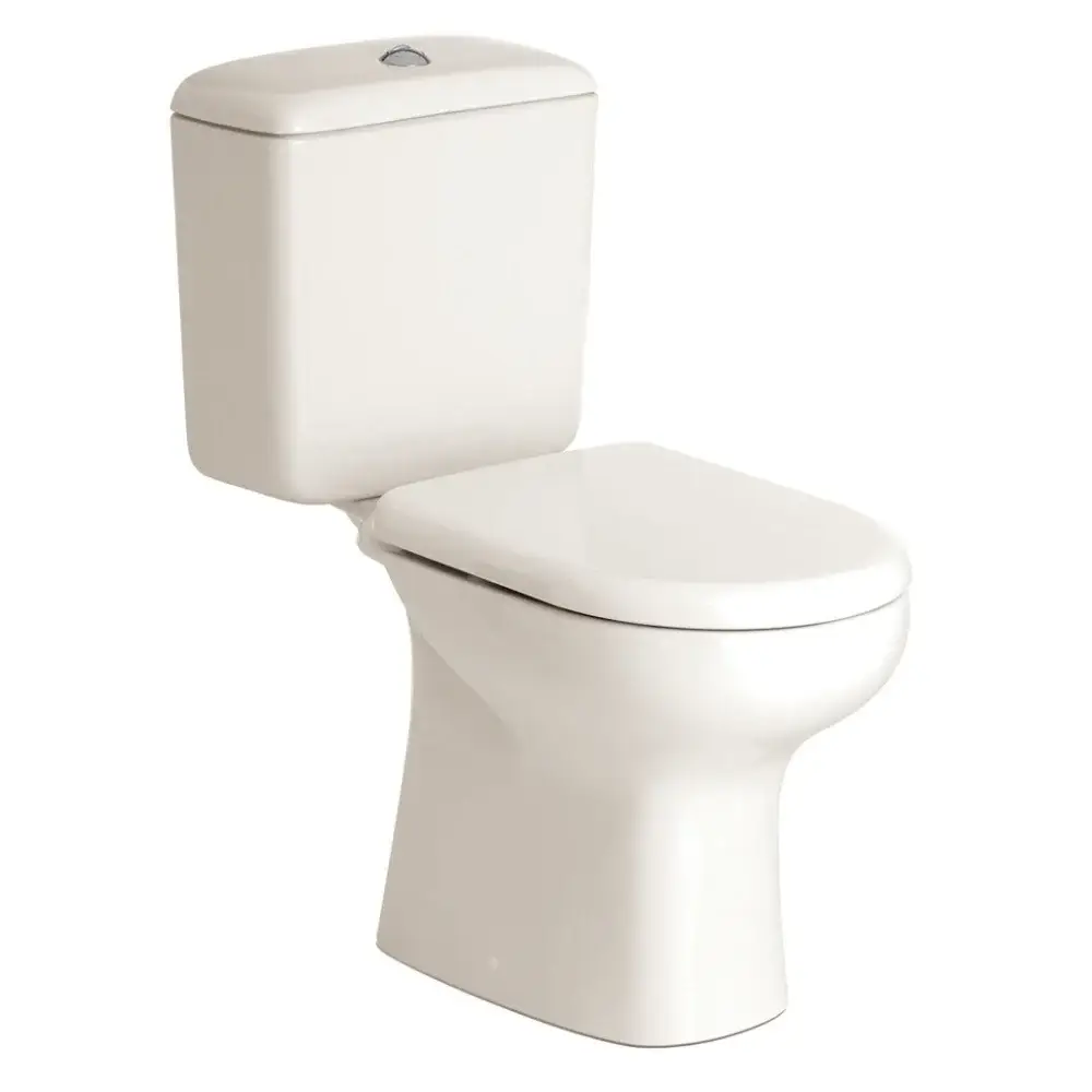 Feinza Rak Liwa Coupled Toilet Suite - Ivory Close