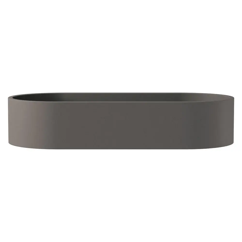 Fienza Jada Pill Concrete Above Counter Basin - Warn Grey - Image 3