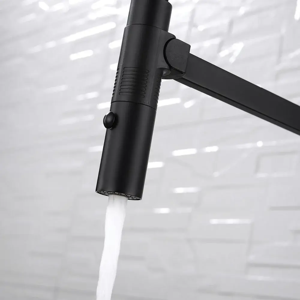 Fienza Kaya Pull Down Sink Mixer - Matte White - Image 3