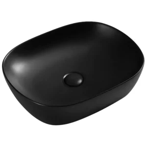 Fienza Koko 465 Above Counter Basin – Matte Black