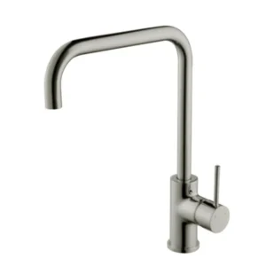 Hali Soft Square Sink Mixer- Brushed Nickel