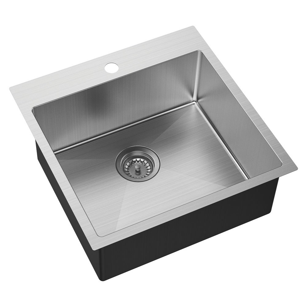Hana Laundry Sink, Brushed Stainless Steel, 42L - Image 4