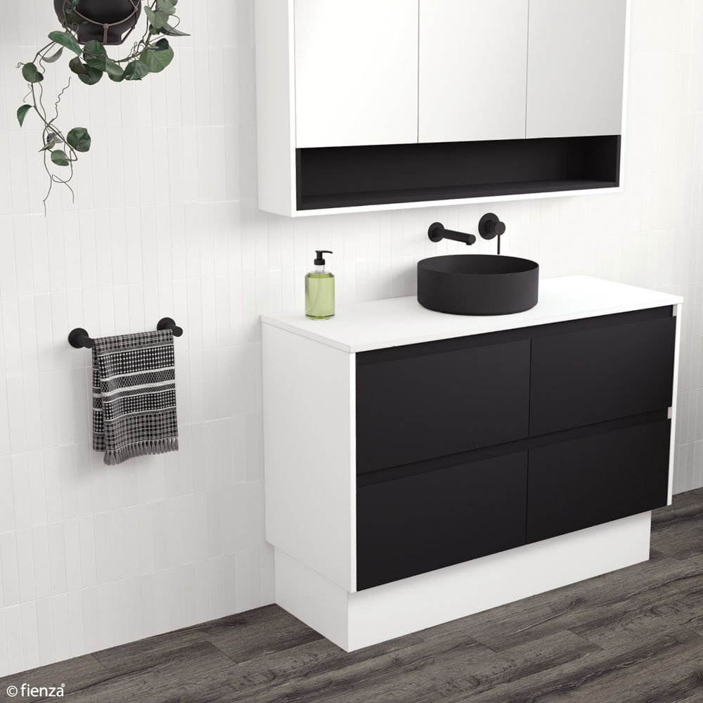 Hustle Hand Towel Holder, Matte Black - Image 4