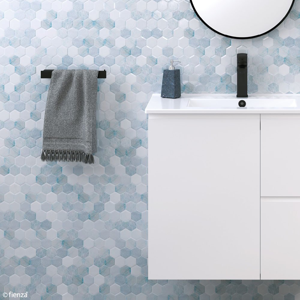 Fienza Koko Hand Towel Holder - Matte Black - Image 4
