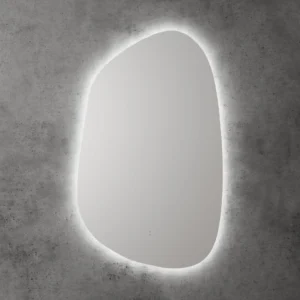 LED Mirror Without Framed – Matte White