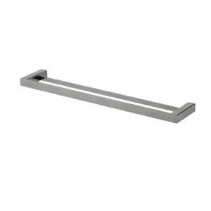 Nova Double Towel Rail 600mm NVA48GM – Gun Metal