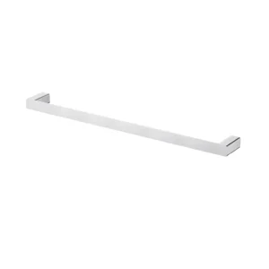 Nova Single Towel Rail 600mm NVA24BC – Brushed Chrome