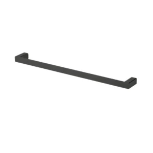 Nova Single Towel Rail 600mm NVA24BK – Black