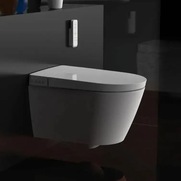 Novus Wall Hung Smart Bidet Suite Features - Hot & Cold Massage