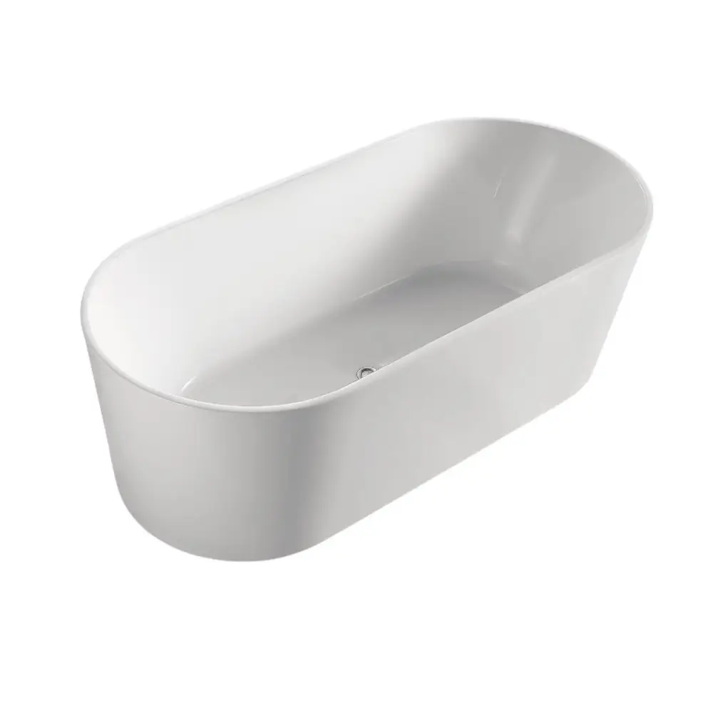 Prato Freestanding Bathtub Matte White - BTA1500MW