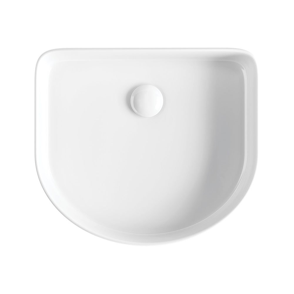Fienza Eleanor Arch Above Counter Fluted Basin - White - Image 5