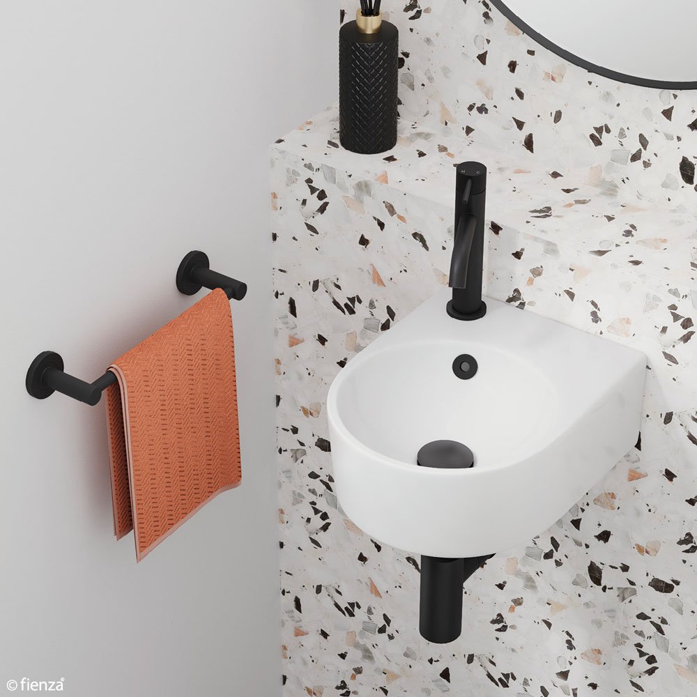 Fienza Junior Wall Hung Basin - White - Image 3