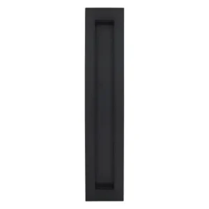 Rectangular Flush Pull 250mm in Matte Black – 730FP250MB