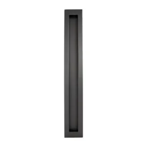 Rectangular Flush Pull 350mm in Satin Graphite – 730FP350SG