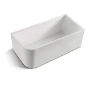 Right Hand Side Corner Acrylic Bathtub White – BTI1500R