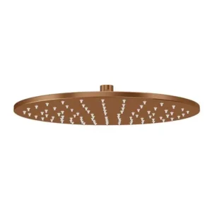 Round Shower Head 300mm – Lustre Bronze
