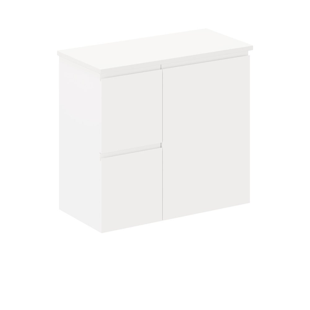 Siska Ensuite Depth Wall Hung Cabinet, 750mm - Image 2