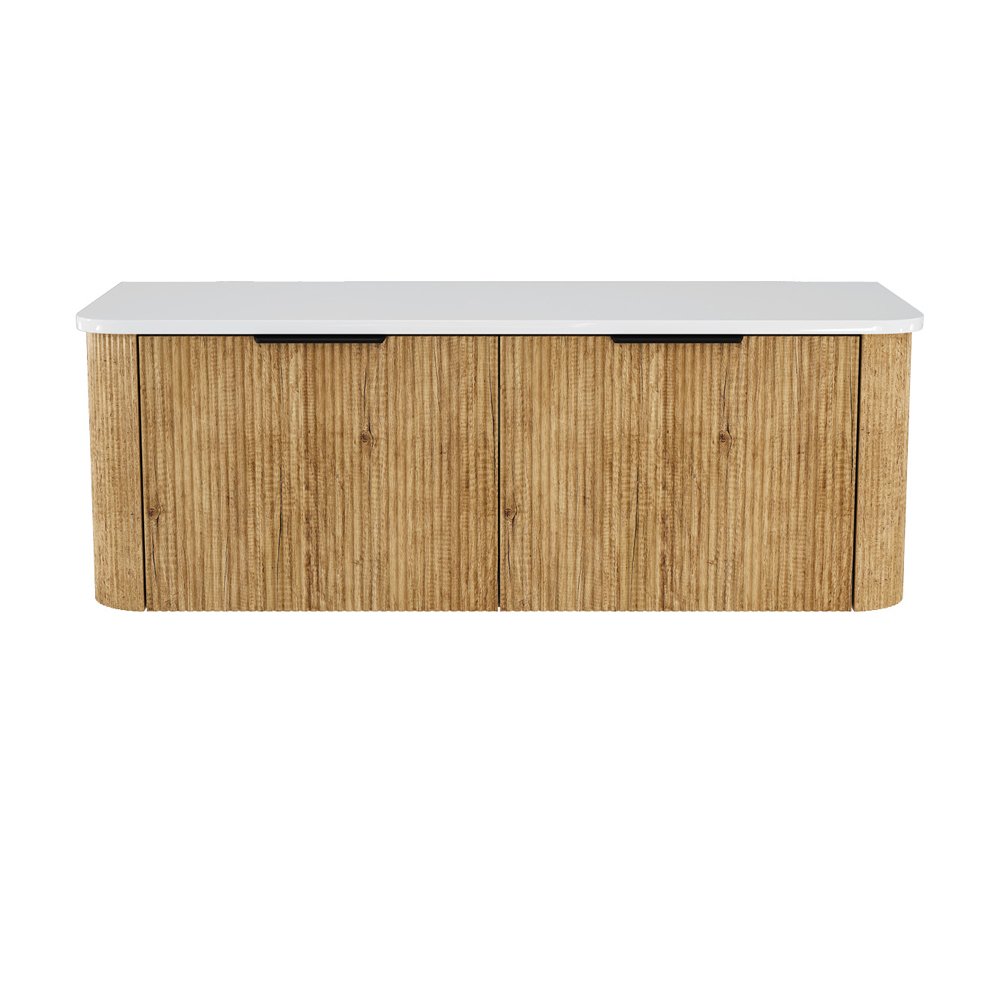 Minka Curved Wall Hung Cabinet, 1200mm - Image 4