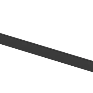 Single Towel Rail 600mm-PPS-600SQ-BLK